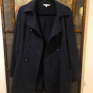 Navy Blue CAbi Peacoat Size L